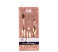 Luxe Studio Face & Eyes Oval Makeup Brush Set