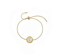 Luxe Tones Aetheria Luxe 18k Gold Plated Crescent Moon Bracelet