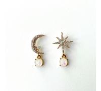 Luxe Tones Andromeda Moon and Star Earrings