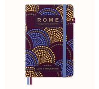 Moleskine Notebook – Luxe Rome City – Fabric Hardcover, Travel Contents, Pocket 9x14 cm