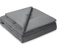 Luxear Cooling Duvet for Summer, Cool Blanket Coverless Duvet Japanese Technology Arc-Chill For Bed, Quilt Blanket Soft Fabric Breathable Adult Baby Children Pet Dog, Double 200 x 220 Cm, Grey