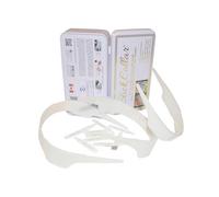 LuxeAvant Innovations Slick Collar Adjustable Shirt Collar Support Bundle with Collar Stays for Men Women Shirt & Polo Collar