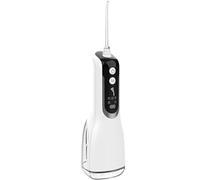 Luxecare Luxe Water Flosser for Travel and Home, IPX7 Waterproof Rechargeable Double Flosser with 300ml Tank, Perfect for Teeth Cleaning & Gum Health (White)