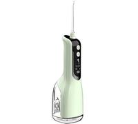 Luxecare Luxe Water Flosser, IPX7 Waterproof Double Flosser for Home Travel White (Green)