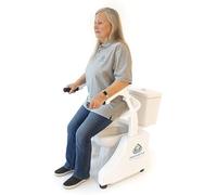 LuxeLift Bidet Powered Toilet Assist Lift Electric Height Adjustable Elevated Seat Riser for Seniors Elderly Built-in Bidet & Dryer Safe Certified Easy Assembly 350 LBS | HSA&FSA