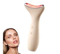 LuxeLume 2025 Face Massager & Lifting Device - Electric Silicone Face Sculptor with EMS Microcurrent, 45°C Heat, 3 LED Modes & Vibration - Anti-Aging, Anti-Wrinkle Skin Tightening for Face & Neck