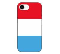 Luxembourg Flag Printed Phone Case Slim Cute Cellphone Protective Cover Unisex Compatible with iPhone 16/16 Plus/16 Pro/16 Pro Max/16 E