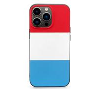 Luxembourg Flag Printed Phone Case Slim Cute Cellphone Protective Cover Unisex Compatible with iPhone 13/13 Mini/13 Pro/13 Pro Max