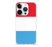 Luxembourg Flag Printed Phone Case Slim Cute Cellphone Protective Cover Unisex Compatible with iPhone 14/14 Plus/14 Pro/14 Pro Max