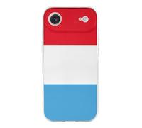 Luxembourg Flag Printed Phone Case Slim Cute Cellphone Protective Cover Unisex Compatible with iPhone 17/17 Air/17 Pro/17 Pro Max
