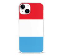 Luxembourg Flag Printed Phone Case Slim Cute Cellphone Protective Cover Unisex Compatible with iPhone 14/14 Plus/14 Pro/14 Pro Max