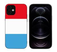 Luxembourg Flag Slim Phone Case Suitable for iPhone 12 Series