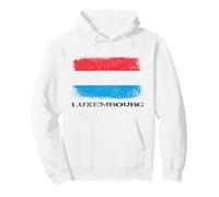 Luxembourg Flag Travel Vacation Benelux European Union Pullover Hoodie