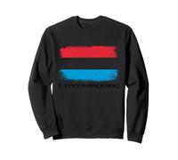 Luxembourg Flag Travel Vacation Benelux European Union Sweatshirt