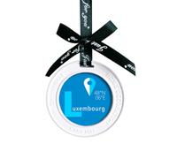 Luxembourg Geography Coordinates Trave Ornament Charm Aromatherapy Pendant Charm