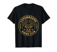 Luxembourg Hiking Club Travel Vacation T-Shirt