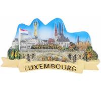 Luxembourg Refrigerator Magnet Travel Souvenir 3D Fridge Decoration Craft