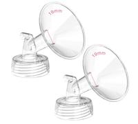 Luxemum Breast Pump Parts for Spectra S1 S2 9 Plus, Replacement Parts inclued 2X 19mm Flanges, Not Original Spectra S2 Accessories