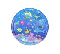 LuxeOne Water Mat for Cats Dogs, Thickened Cat Water Mat with Fish, Sensory Pet Cooling Water Fillable Pat Pad, Feel Cool Comfort Playmat (G)