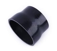 LUXERAD 3.5 to 4 inch Silicone Hoses Reducer Coupler Hose, ID 89mm-102mm 4-Ply Reinforced Turbo Intercooler Intake Piping Industrial Hydraulic Hoses (Black)