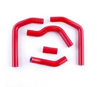 LUXERAD for Honda CR125 CR125R 2005-2008#Red Silicone Radiator Hose Coolant Pipe