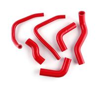 LUXERAD for Kawasaki Z1000 2003 2004 2005 2006 Red Silicone Radiator Coolant Hose