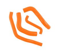 LUXERAD Orange for 1994-1998 Ford Falcon Fairmont EF EL 4.0 I6 Silicone Radiator Kit Hose