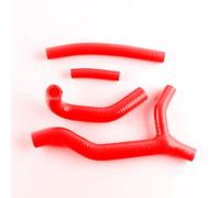 LUXERAD Silicone Coolant Radiator Hose Red Set for Suzuki RM 125 1992 1993 1994 1995