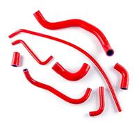 LUXERAD Silicone Radiator Coolant Hose Kit for 1998 1999 2000 2001 Yamaha R1 YZF-R1 YZFR1 Radiator Hose (Red)