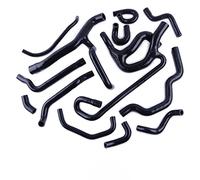 LUXERAD Silicone Radiator Coolant Hose Kit for Renault Clio Williams 19 16S 16V F7P 1.8L 88-97 (Black)