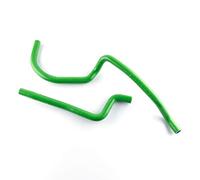 LUXERAD Silicone Radiator Coolant Hose Kit for Yamaha Kodiak/Grizzly YFM 400 450 4X4 2007 2008 2009 2010 (Green)