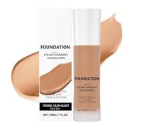 Luxes Foundation For Mature Skin, Luxes Colour Changing Foundation, Intelligent Color Correcting Foundation, Lightweight Texture, Medium Coverage, Long-Lasting Natural Finish (Tan)