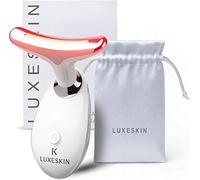 LuxeSkin 7 Color LED Red Light Therapy Facial Massager for Face and Neck