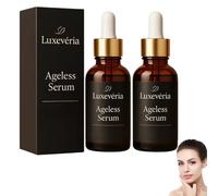 Luxeveria Ageless Serum, Advanced Rejuvenating Oil, Luxeveria Ageless Cream, Natural Ingredients, Reduce Fine Lines and Wrinkles (2 Bottle)