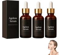 Luxeveria Ageless Serum,Herbionyx Ageless Serum,Anti-Aging Essence,Anti-Wrinkle Essence with Hyaluronic Acid,Intensely Firms Skin,Smoothes Wrinkles and Fine Lines,Reduce Fine Lines and Wrinkle (3 Pcs)