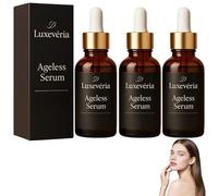 Luxeveria Ageless Serum, Herbionyx Ageless Serum, Anti-Aging Essence, Intensely firms skin,Smooths Fine Lines and Hydrates, For Women with Mature and Daily Skincare,1 Fl Oz (3)