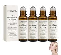 Luxevéria Eye Roller for Puffiness, Delicate Revitalizing Roll-on, Professional Anti-wrinkle Firming Serum, Instant Face Lift Serum, Pure Natural Plant, Deeply Hydration, For Dark Circles (4)