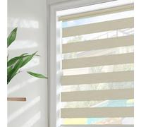 Luxevoir Panoramix No Drill Roller Shades for Window, 100% Blackout Cordless Roller Blinds for Home Privacy Custom Window Shade Easy to Install Roll Up Blinds(Camel, 100cm W x 180cm H)