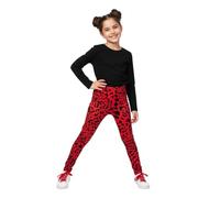 LUXFAB Girls Plain Legging Full Length Kids Children Teen Basic Stretchy Full Length Ages 2 3 4 5 6 7 8 9 10 11 12 13 Dance Stretch Teen 20+ Colours