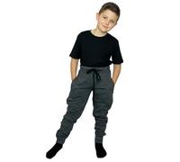 LUXFAB Kids Unisex Fleece Jogging Bottoms Boys Girls Sports PE Joggers Pull On Trousers School Play Soft Jog Pants Sizes 1-14