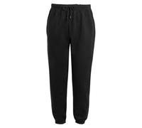 LUXFAB Men's Fleece Joggers, Elasticated Cuffs, Zip Pockets, Sweatpants for Gym, Sports, Casual, Sizes S-XXL (UK, Alpha, XXL, Plus, Regular, Black)