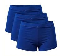 LUXFAB New Ladies Stretch Shorts Womens Hot Pants Elasticated Waist Knickers Sizes UK 8-18