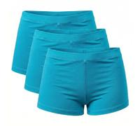 LUXFAB New Ladies Stretch Shorts Womens Hot Pants Elasticated Waist Knickers Sizes UK 8-18