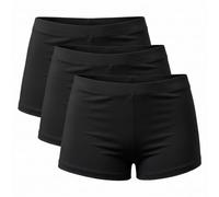 LUXFAB New Ladies Stretch Shorts Womens Hot Pants Elasticated Waist Knickers Sizes UK 8-18