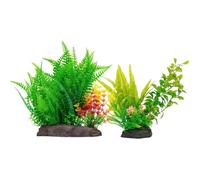 LuxFlowing Artificial Aquarium Plants Plastic Realistic, Tall Fake Plants for Small Fish Tank, Turtle Tank, Etc., Decorations