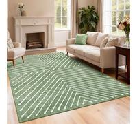 LuxFocus Modern Minimalist Rug 140 x 200 cm Living Room Green
