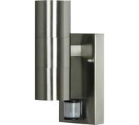 Luxform Eden Wall Light -Stain/Stl Pir Lux1505S