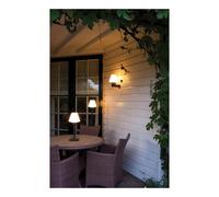 Luxform 230V Anthracite Melville Standard Light - Size: 19 x 19 x 140cm - Grey - Wilko
