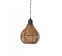 Luxform - Battery 1X Pendant Lamp Rattan 15Lm, Patio