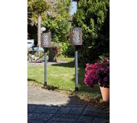 Luxform Battery Cylinder Flame Candle Torch in Dark Grey Luxform Dark Grey